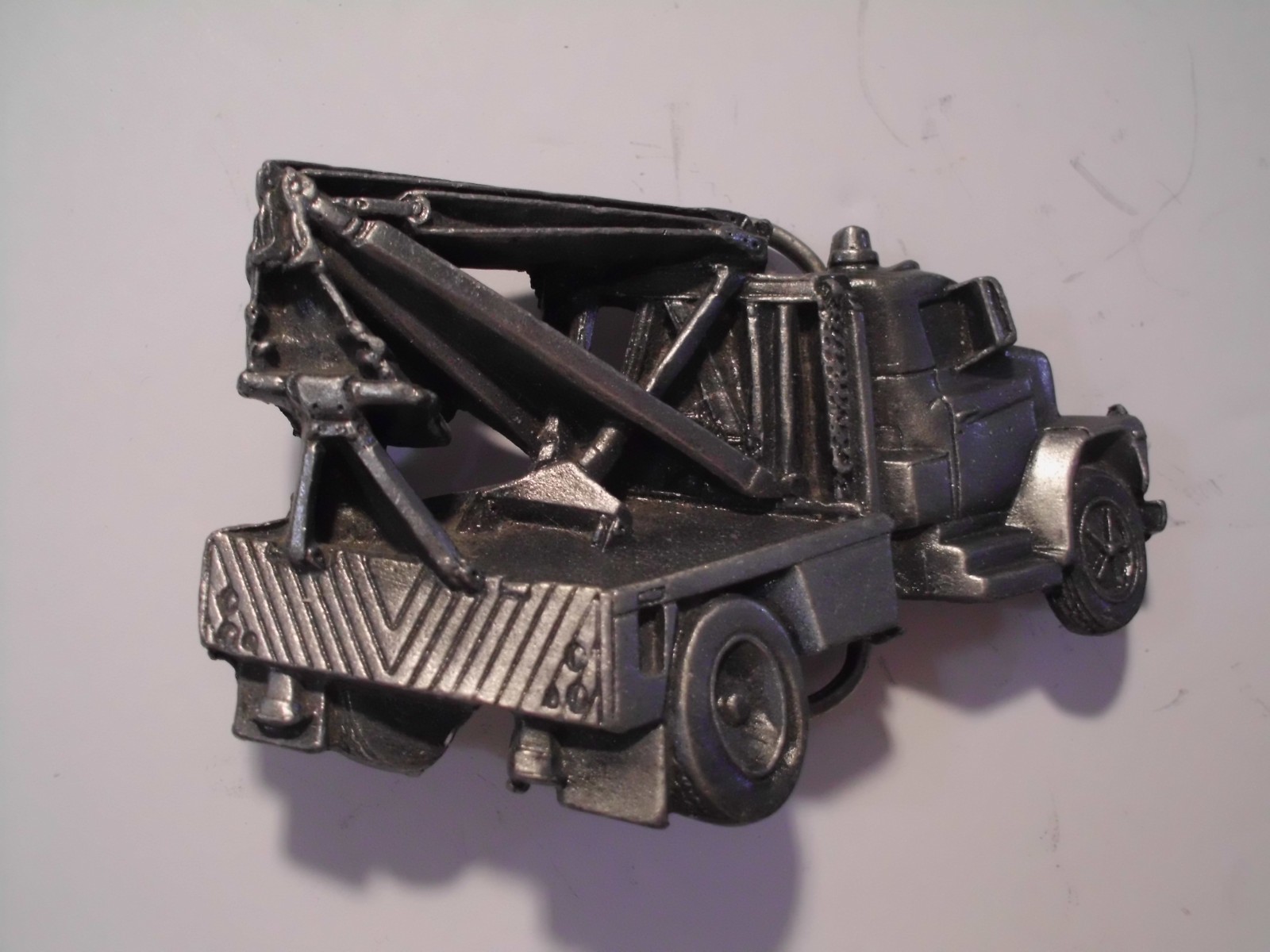 TOW TRUCK Belt Buckle 1981 Made in USA New Never used Vintage Made in USA