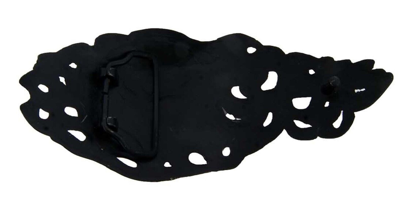 Mens Womens Skull Belt Buckle Metal Tattoo Gothic Halloween Costume Pirate Biker
