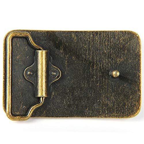 Rectangular Metal Belt Buckle, Vintage Style, Celtic Knot, Men&rsquo;s, Zin…