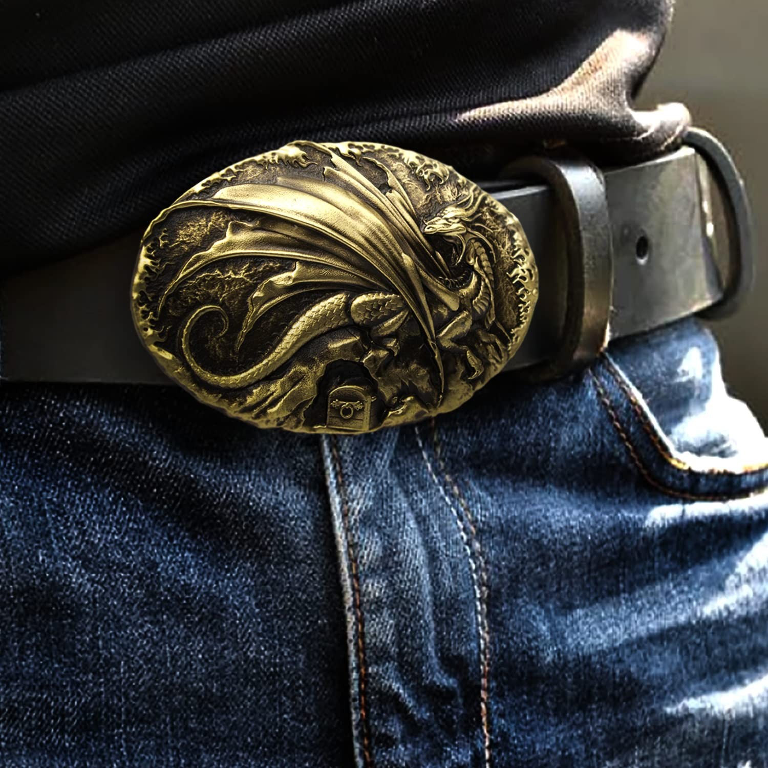 Custom Western Belt Buckles for Men – Brass Buckle Accessories – Stylish Men&rsquo;s B
