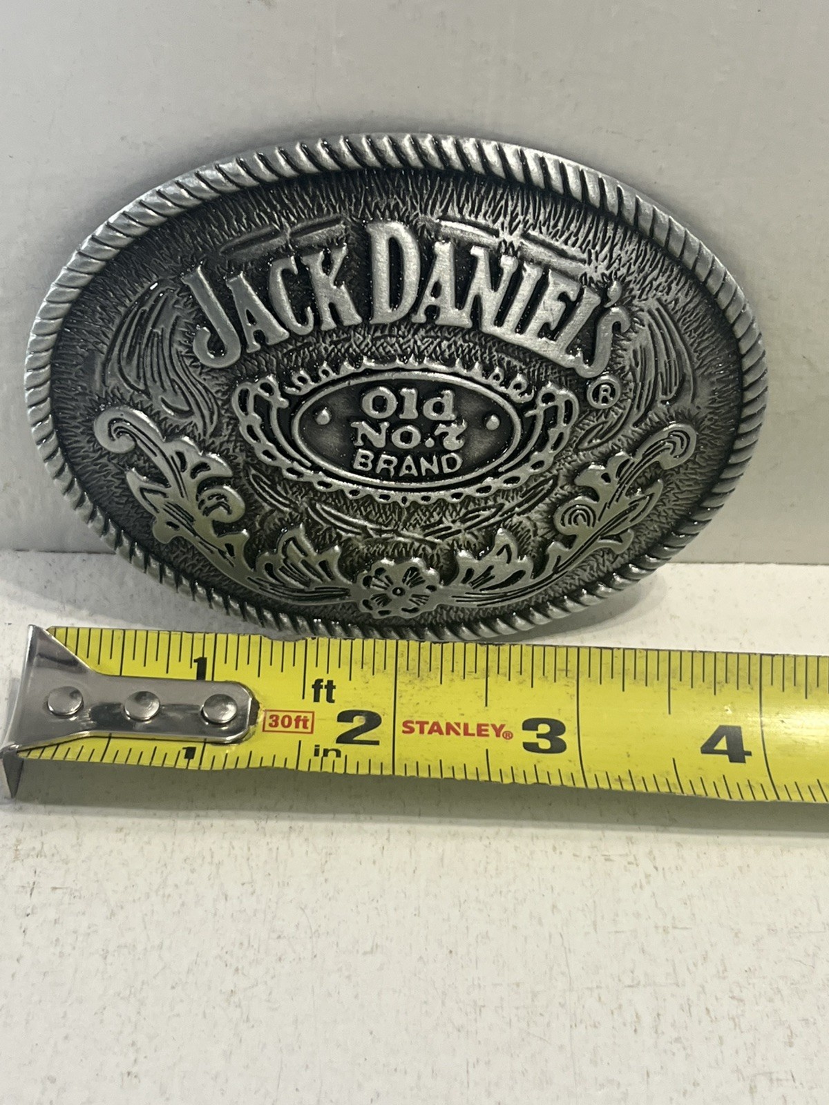 – Belt Buckle Jack Daniel’s Whiskey Old No.7 Country Tennessee