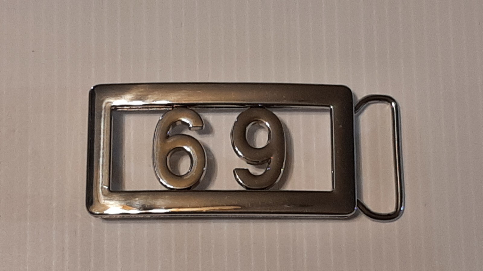 69 CUSTOM Belt Buckle-Put ANY LETTERS &/OR NUMBERS on Buckle