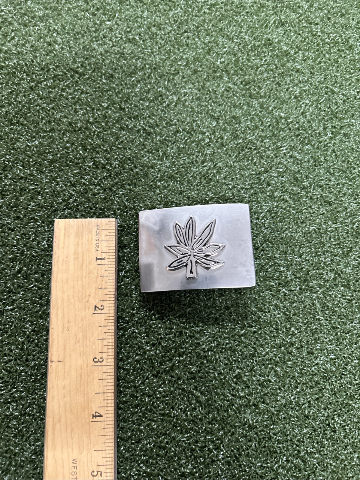 Marijuana Leaf Belt Buckle