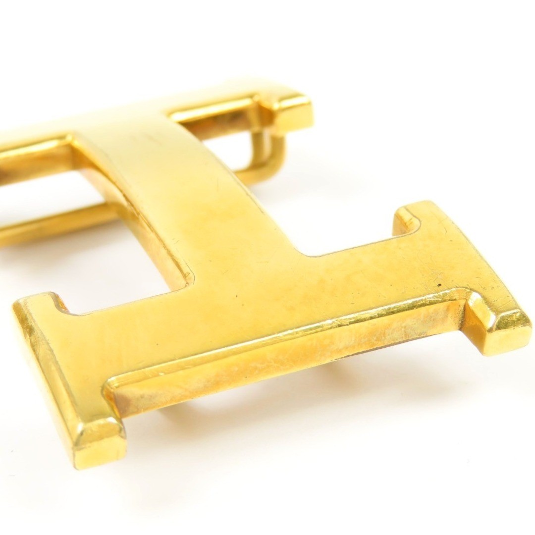 Beautiful Hermes Constance Belt H Buckle Vintage Accessory Gp Gold Ladies Used