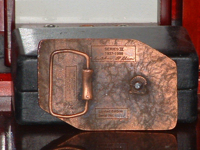 Pre-Owned Tisco Series IX 1937-1998 Limited Edition No 1352 Belt Buckle