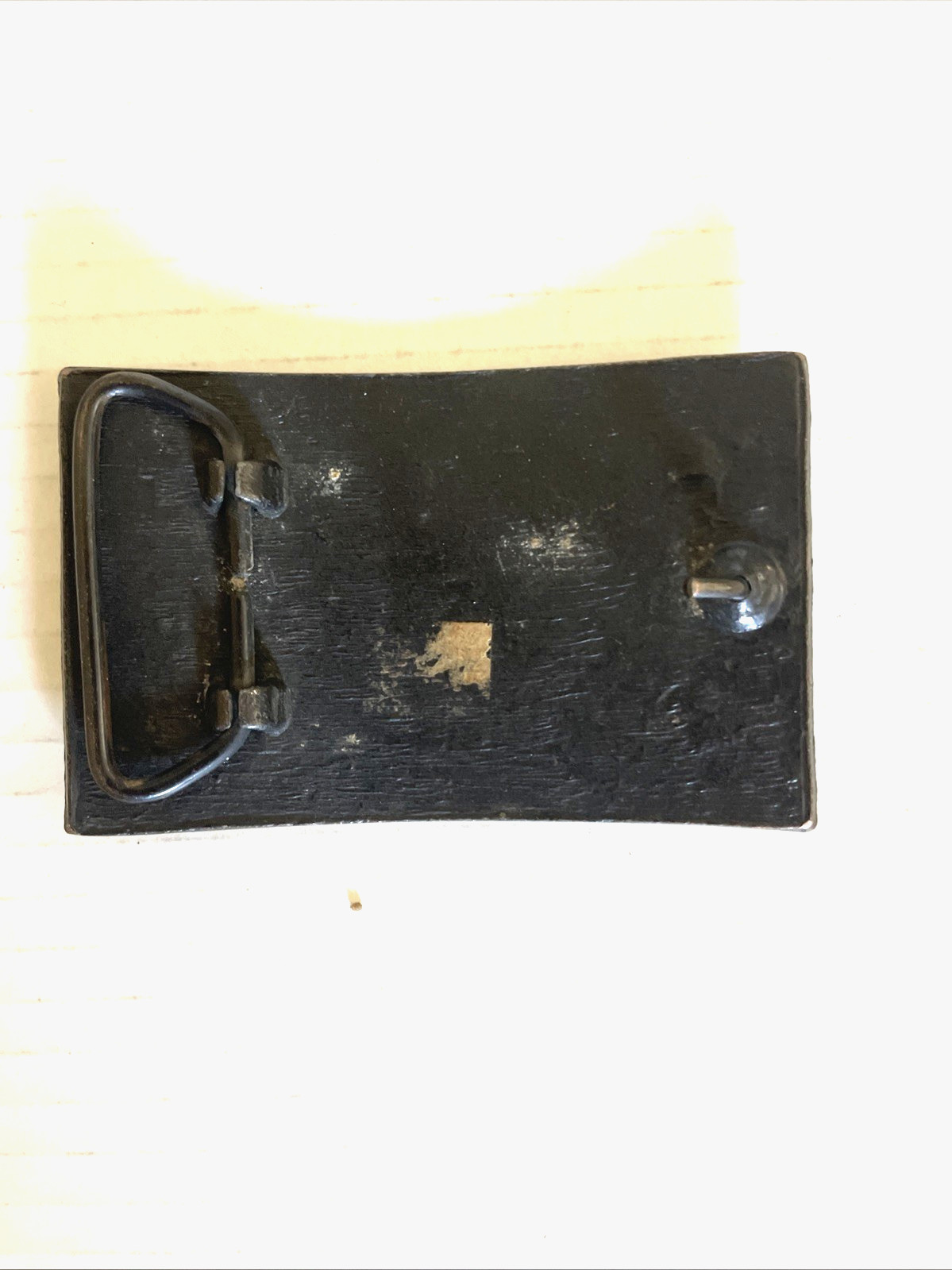 ⭐️ Vintage Belt Buckle Union & Central Railroad Line Via Omaha To California