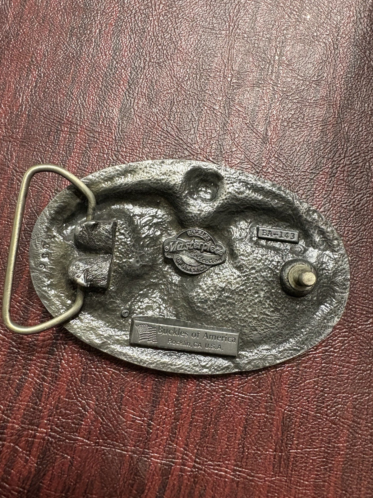 Landing Bald Eagle Belt Buckle Masterpiece Collection of America Vintage