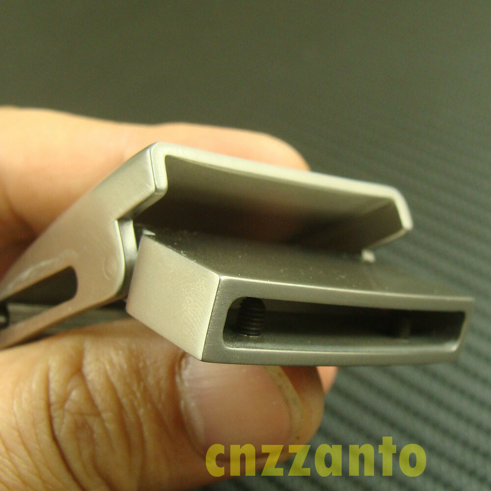 Titanium Classical anti allergy Plate Belt buckles for 35mm width belt Z372A
