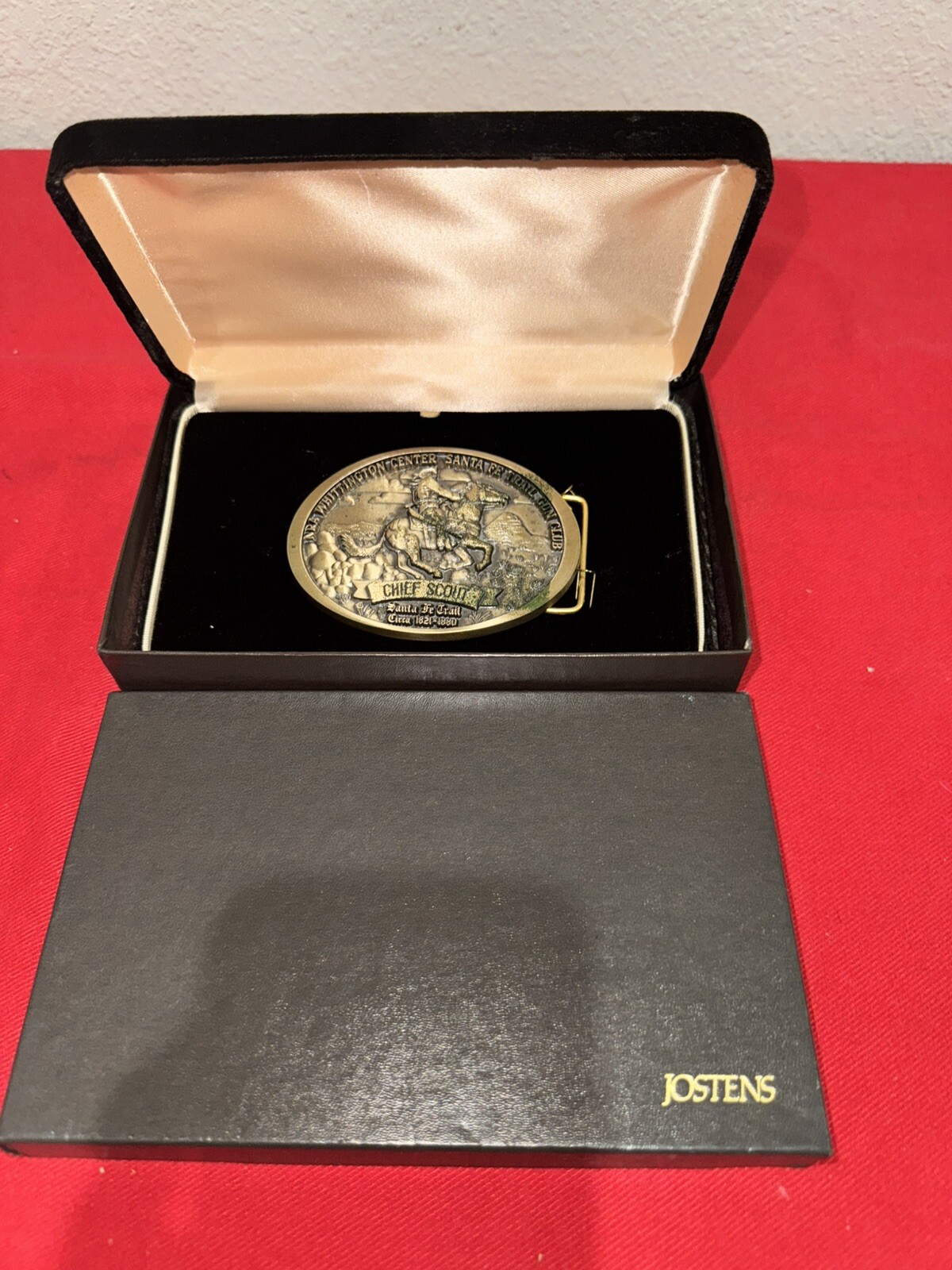 NRA Whittington Center Belt Buckle Chief Scout. Justin’s New In Box