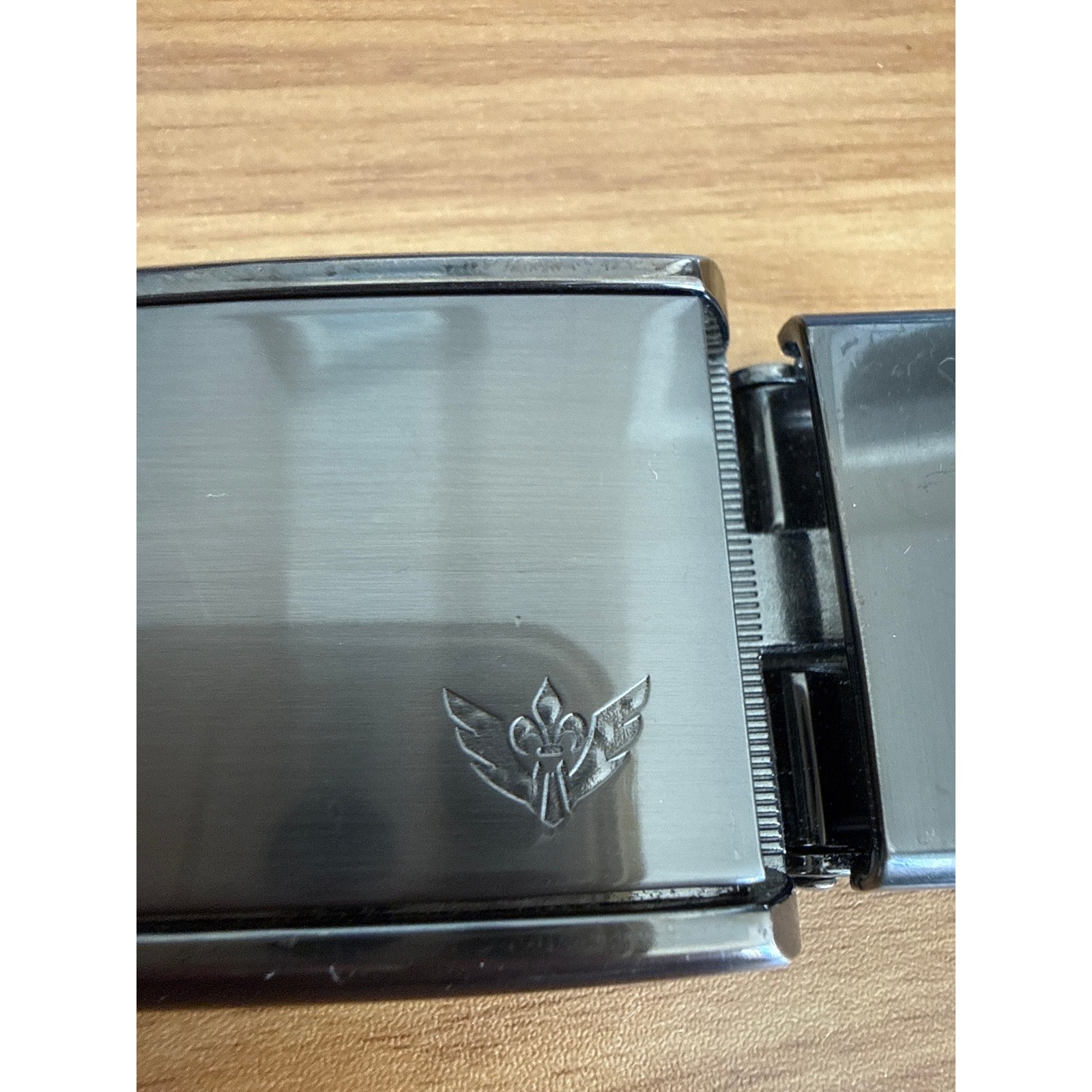 SlideBelt Authentic Ratchet Belt Buckle Gunmetal Finish