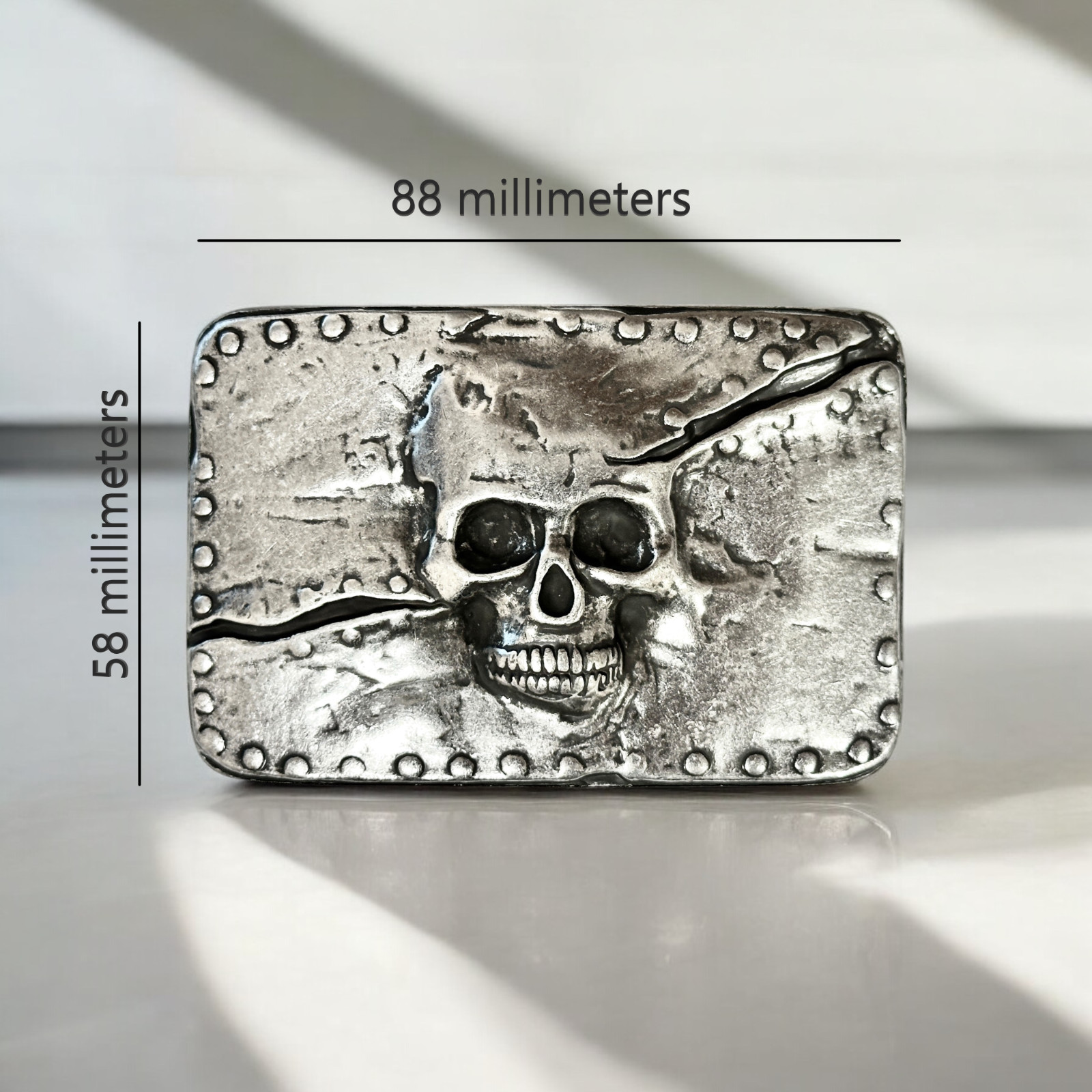 Metal Fashion Belt Buckle For Belt Strap 1-1/2&Prime;