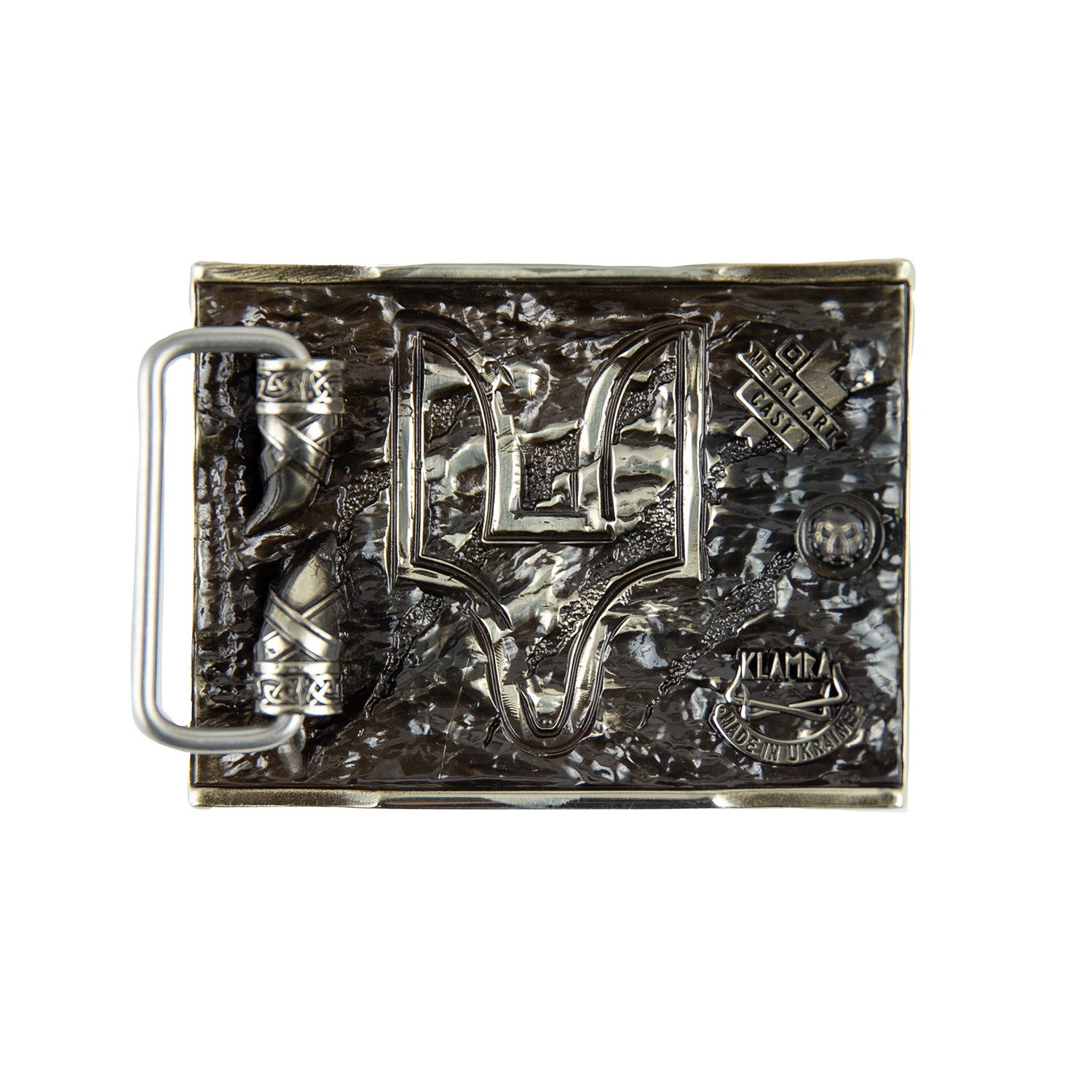 Iron Wolf german silver belt buckle, Vikings wolf, Norse pagan celtic accessory