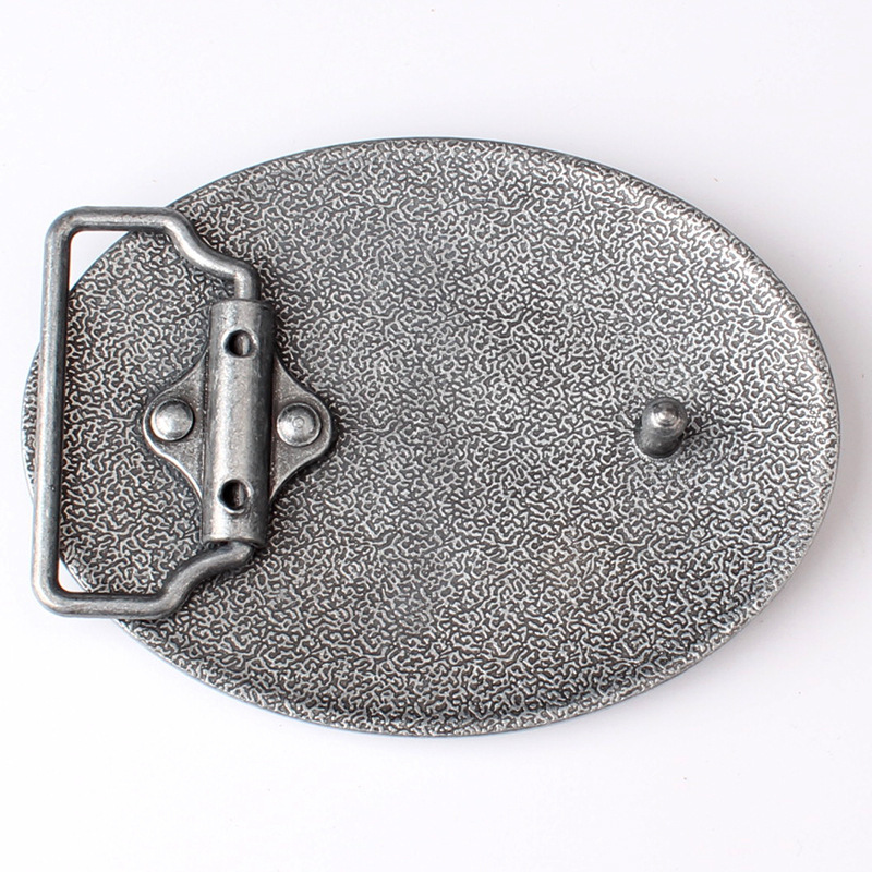 Horse Belt Buckle Western Cowboy Native American Motorcyclist (HRS-07-S)