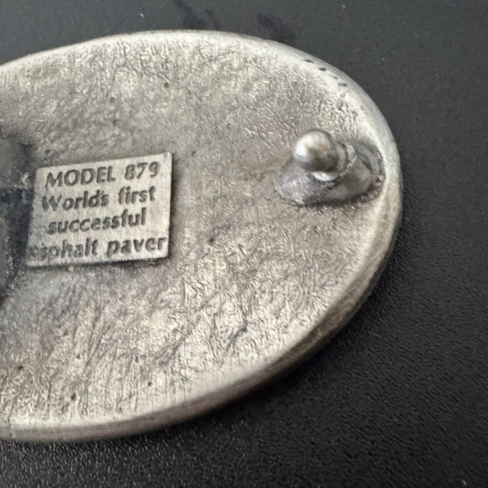 Vintage Barber Greene Model 879 Asphalt Paver Belt Buckle The Original