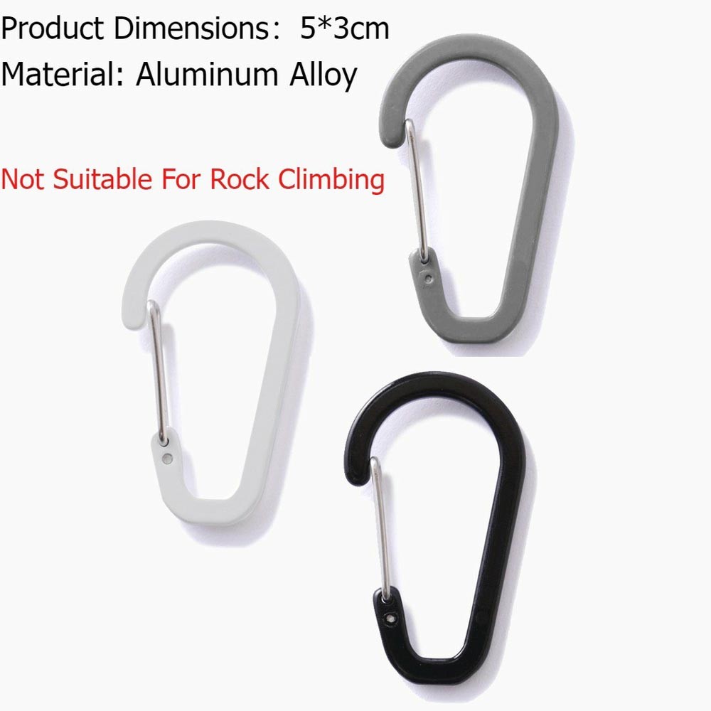 Lightweight Durable Sturdy Compact Aluminum-Alloy Aluminum Alloy Climbing Buckle