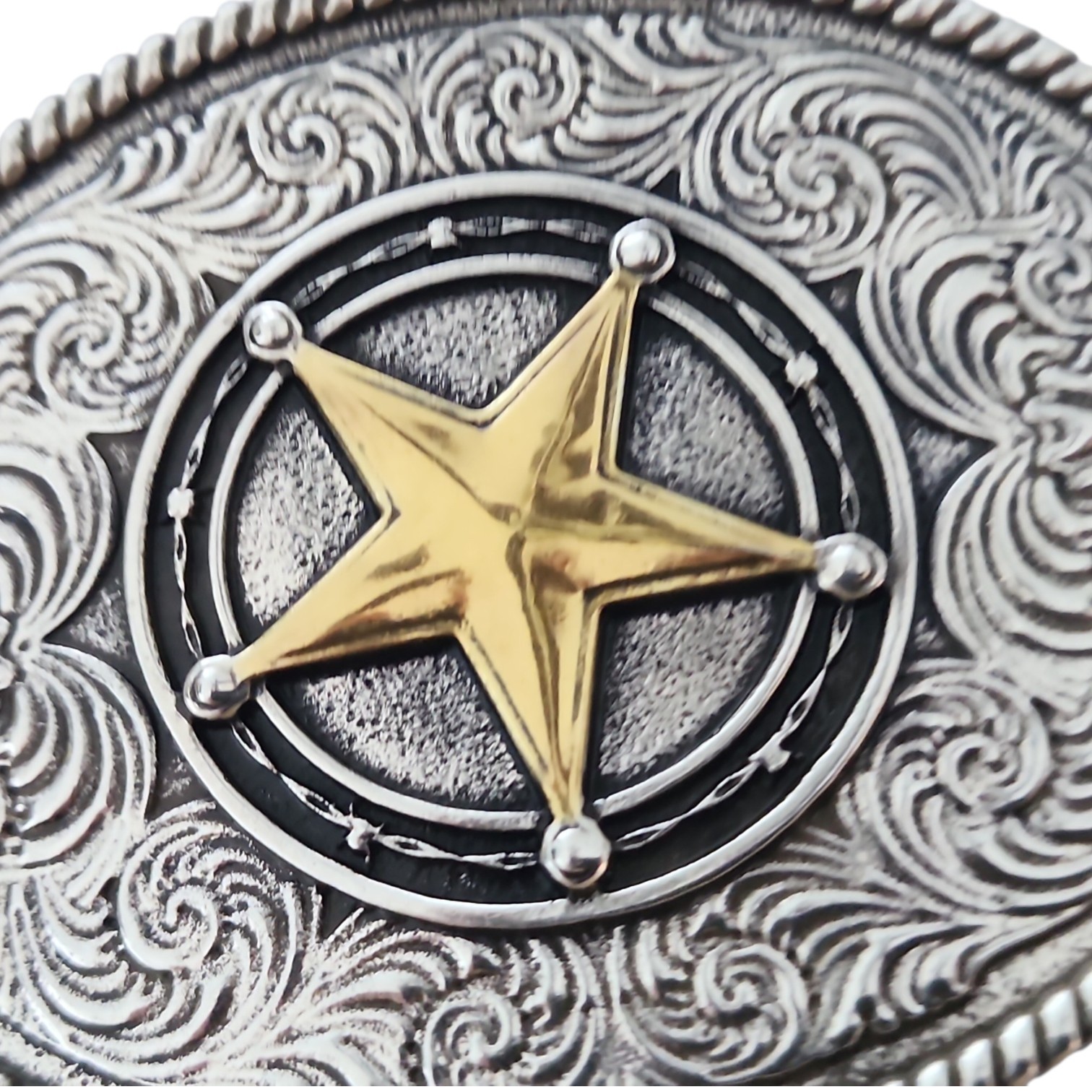 Lone Star Belt Buckle Sheriff Badge Men Women Rodeo Western New Big Texas Style