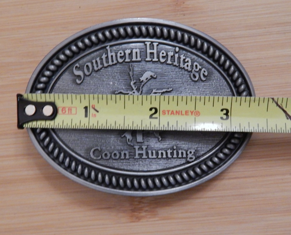 Southern Heritage Coon Hunting Belt Buckle New