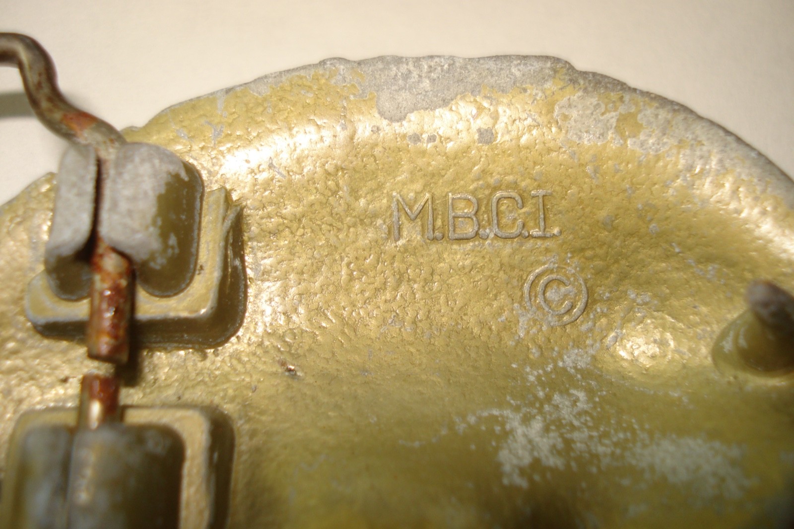 Vintage Metal ARMADILLO Belt Buckle 80&rsquo;S MBCI Never Worn! 80&rsquo;s
