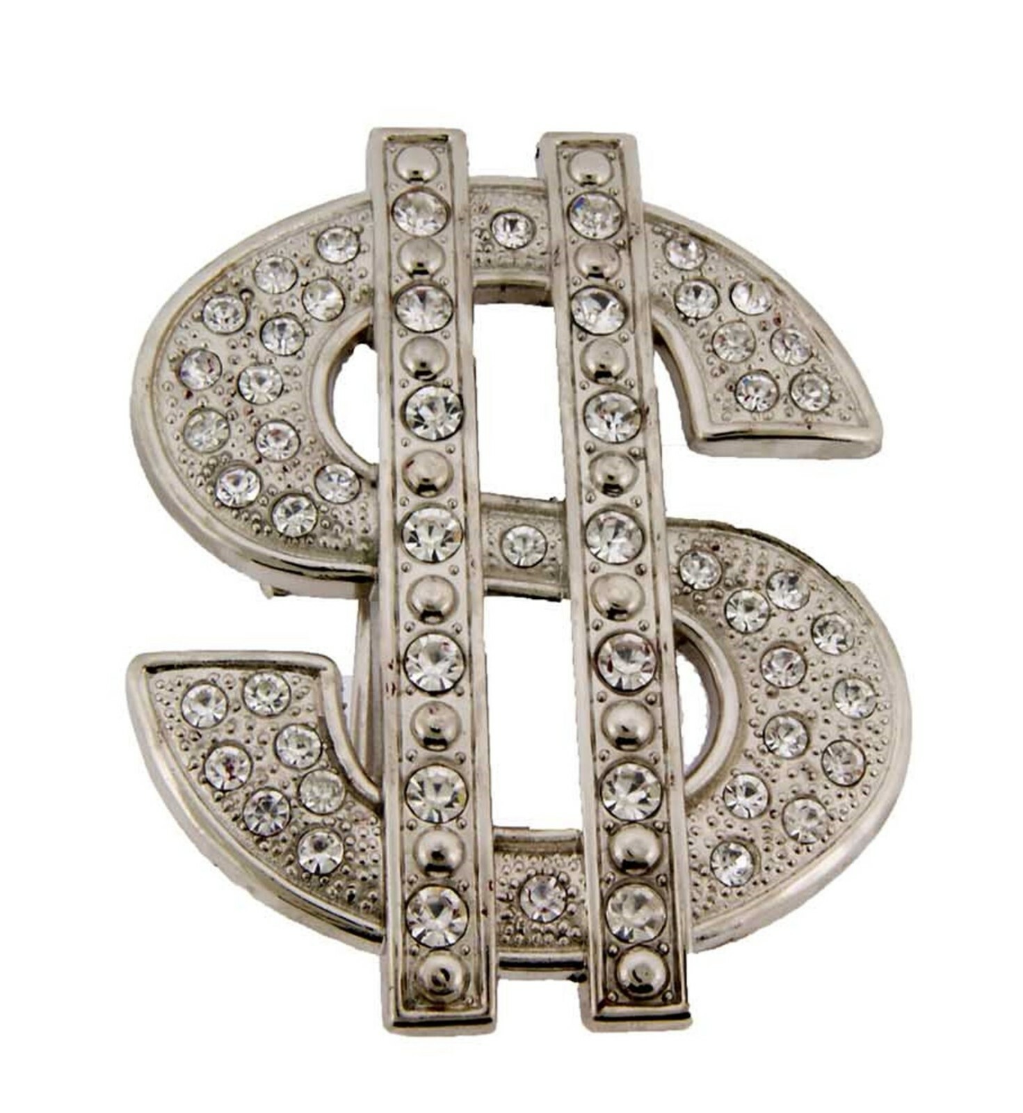 Money Belt Buckle $100 Bill American Dollar Sign Greenback bucks Benjamin Stash