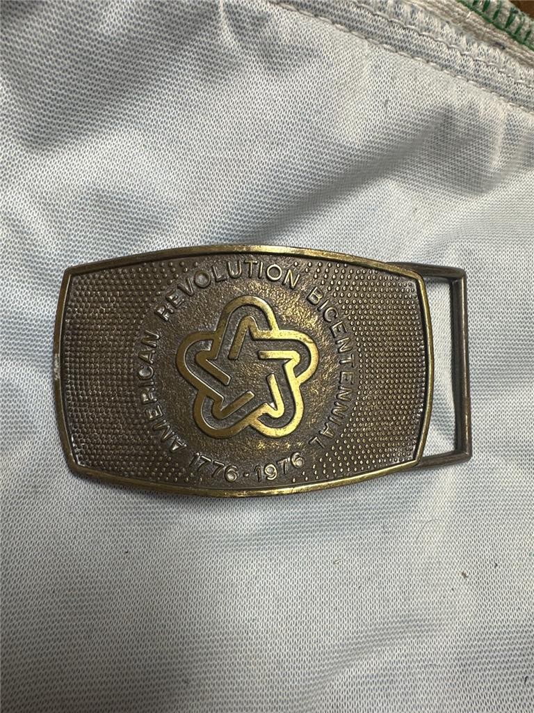 Vintage American Revolution Bicentennial 1776 – 1976 Belt Buckle