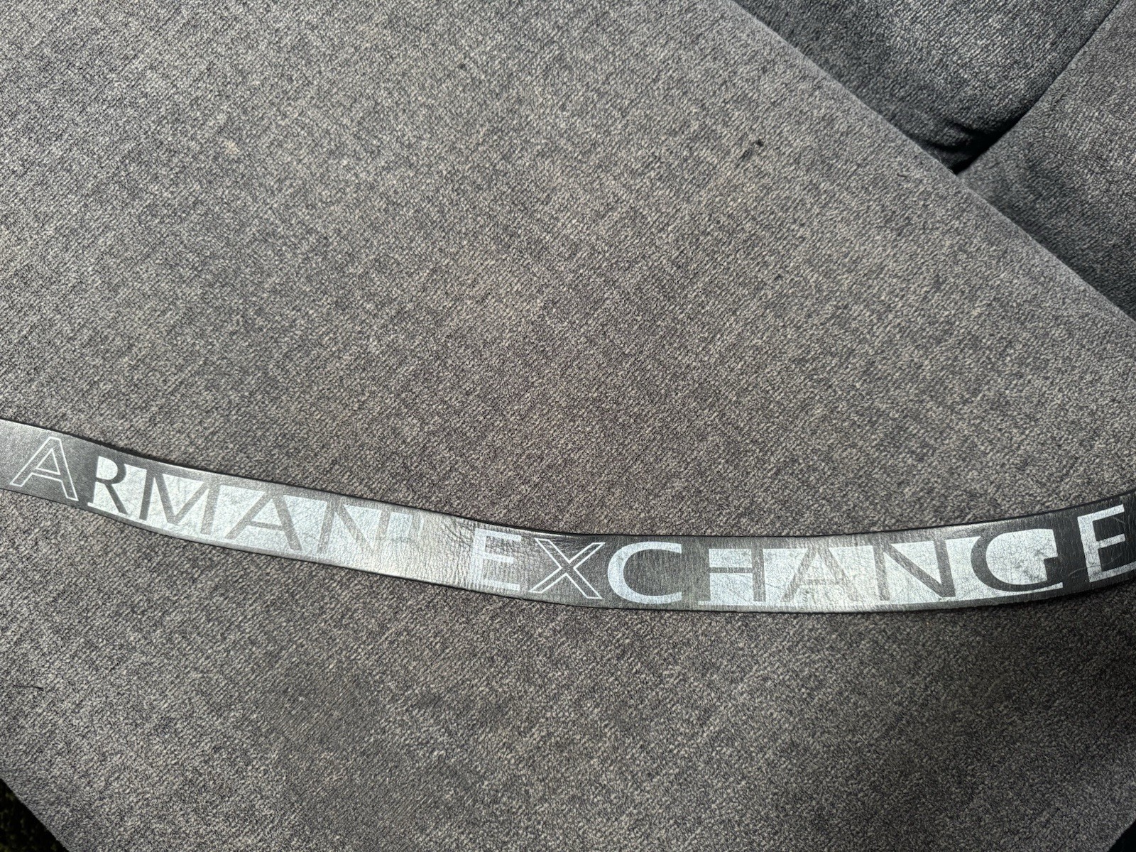 Vintage ARMANI EXCHANGE Mens Belt & Buckle Accessories Clothing NYC Milan 1991