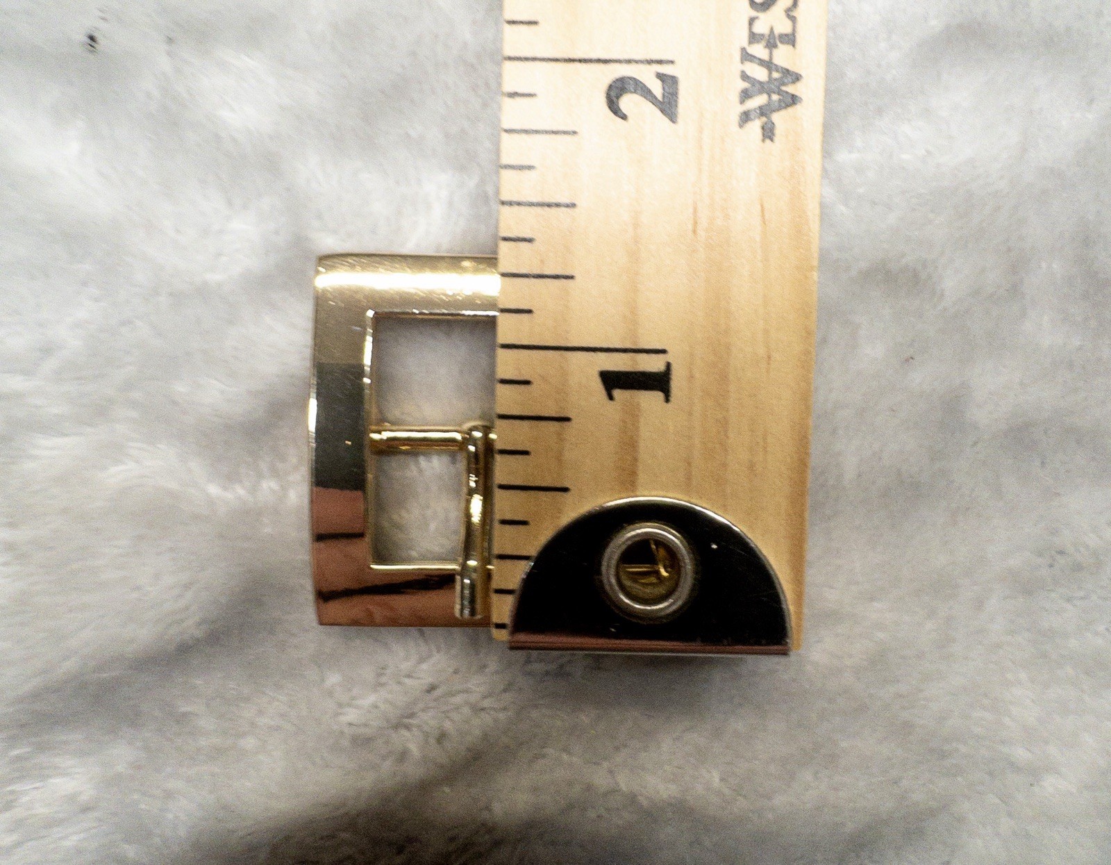 Sam Browne Replacement Belt Buckle Gold 38mm Passthrough 50mm x 38mm Fits 1.5”