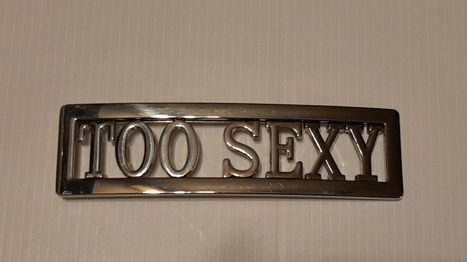 TOO SEXY Name Belt Buckle -Put your name or word on Buckle