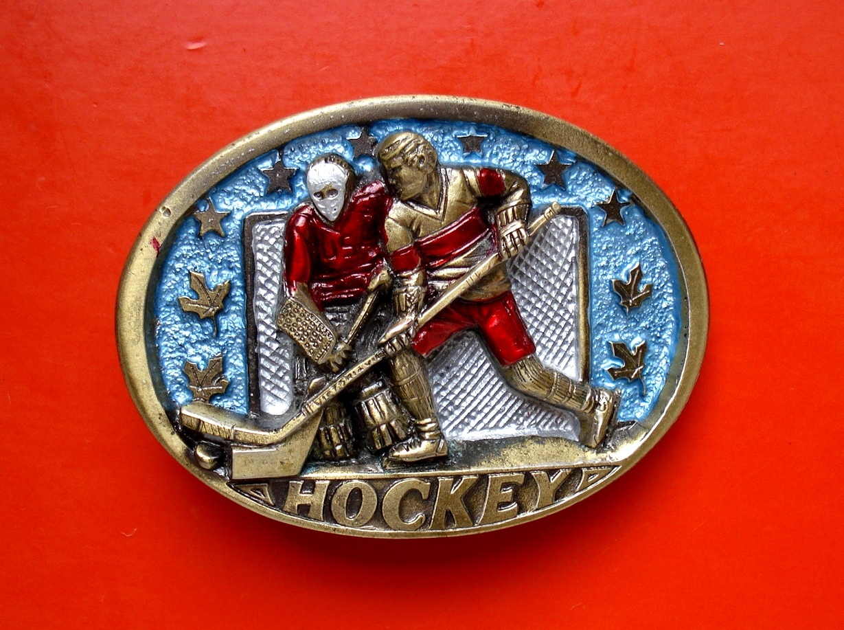 1982 Vintage Hockey The Great American Buckle Serial Number 1061