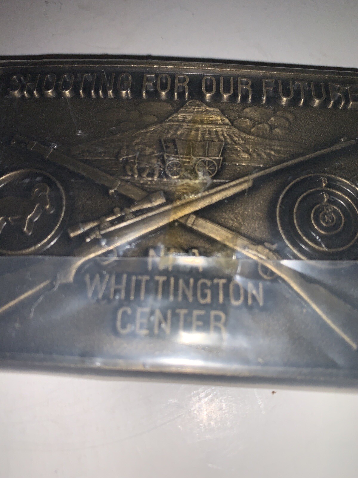 NRA Whittington Center Belt Buckle Shooting For Our Future New Mexico SEALED