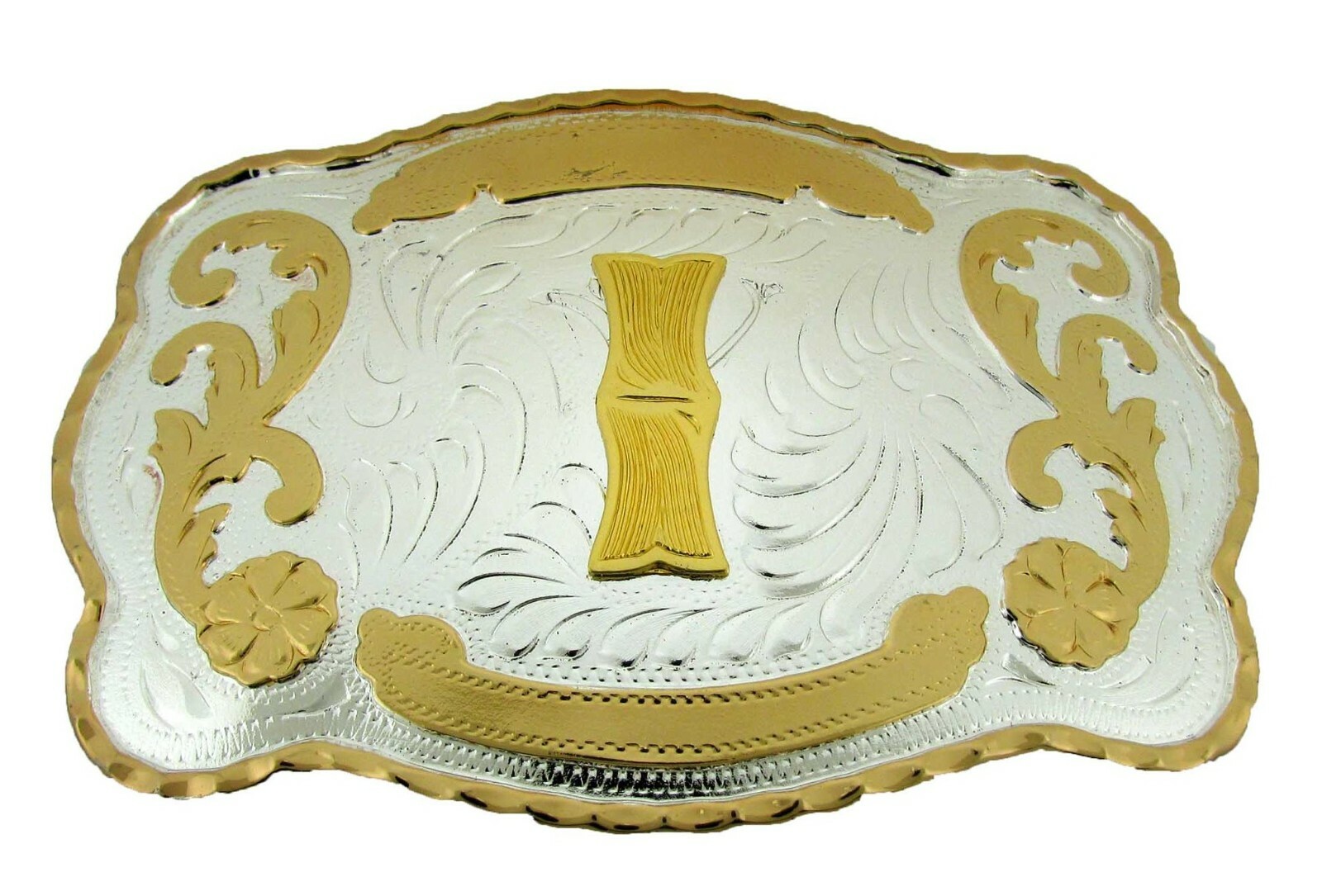 Initial Belt Buckle Letter N E W A B C D G J L R S M e n Women Western Rodeo BIG