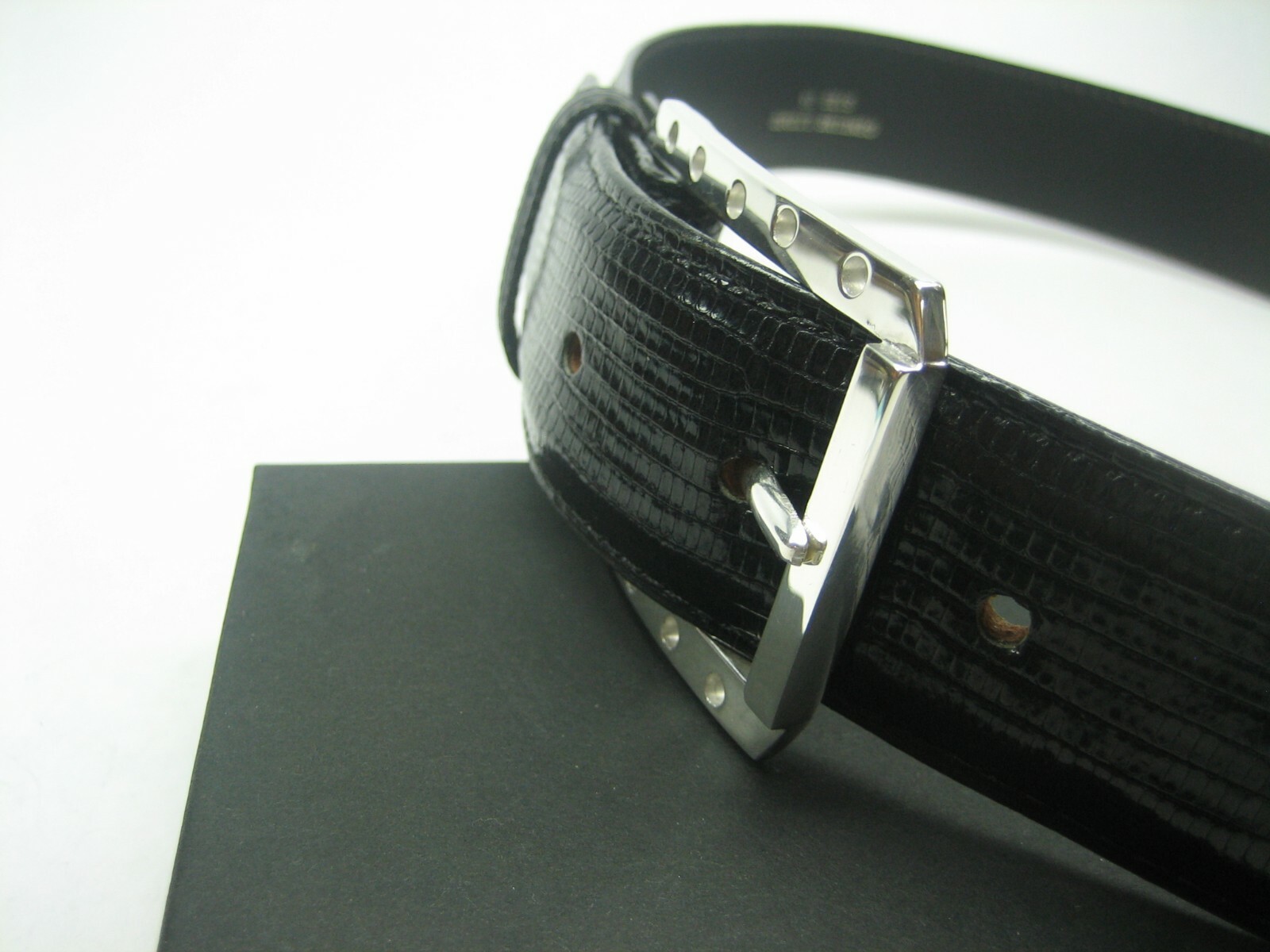 STERLING SILVER 925 BUCKLE AVAILABLE FOR 1&Prime; 1-1/8&Prime; 1-1/4&Prime; 1-3/8&Prime; 1-1/2&Prime; BELTS