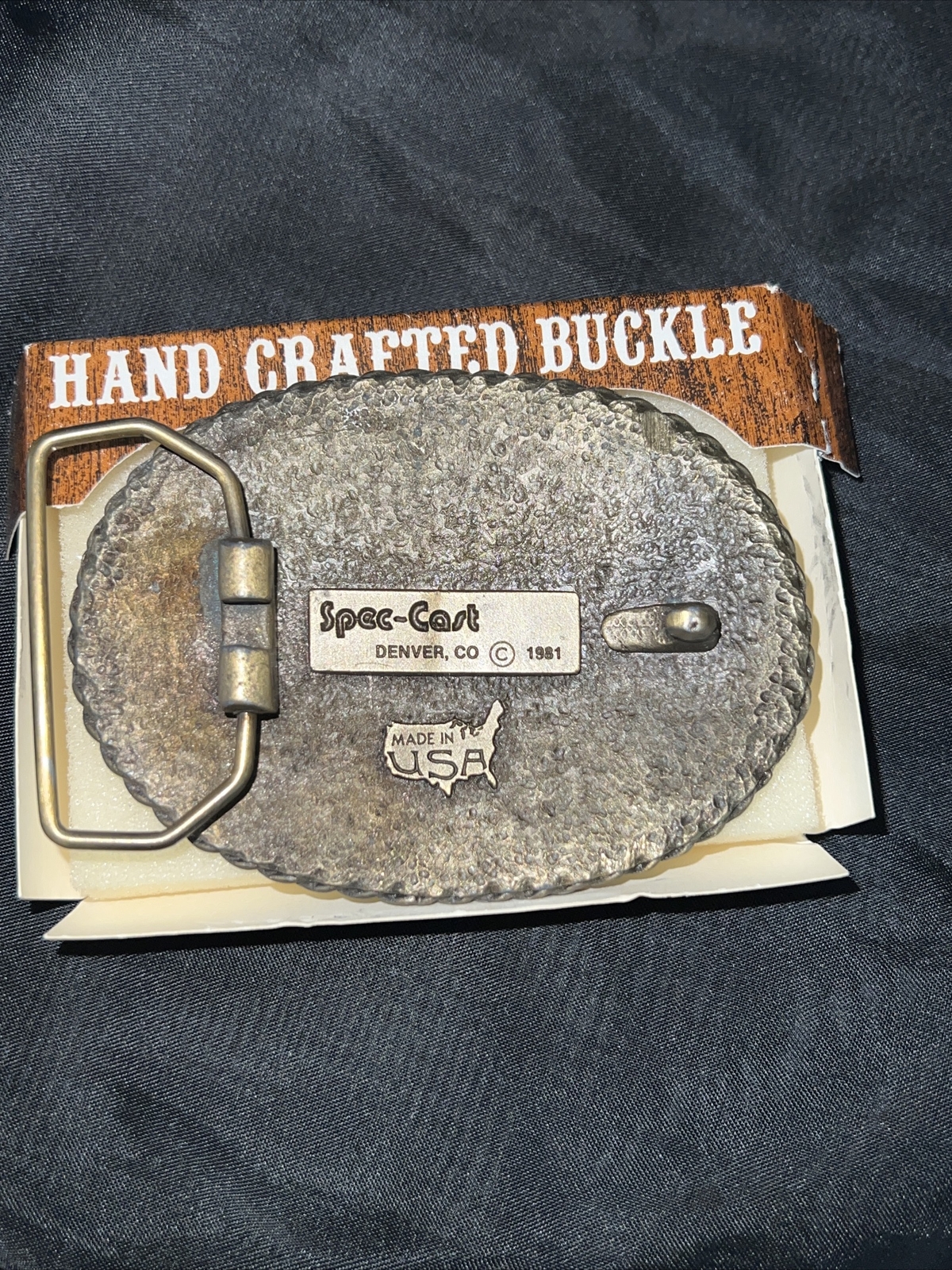 JOE belt buck Personalized Hand Crafted Made in USA Denver Colorado.