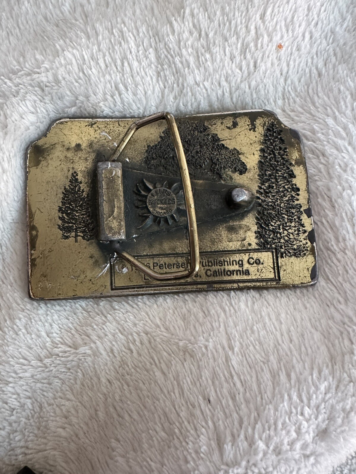 1976 Brass Belt Buckle Hunting Protect America’s Hunting Heritage 3.5&Prime; See Pics