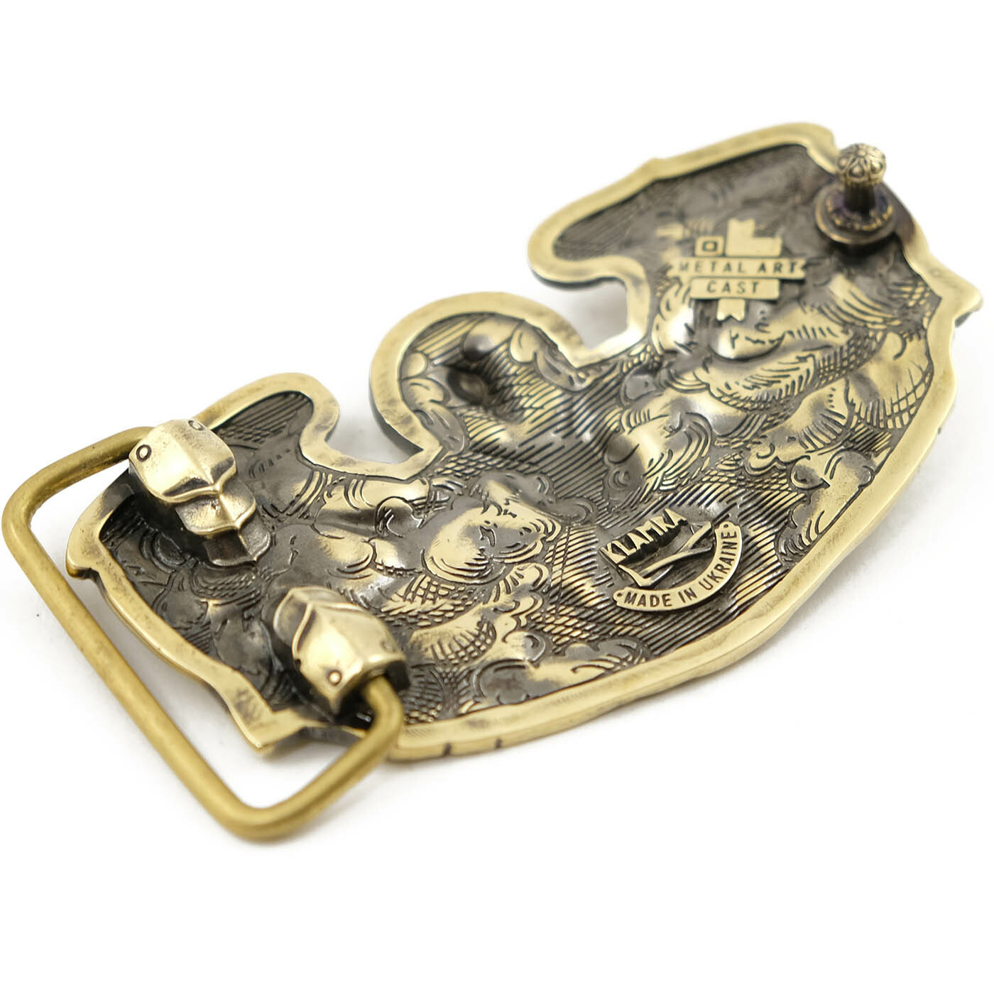 Archangel Uriel belt buckle, Saint Uriel Auriel Christian accessory St.Archangel