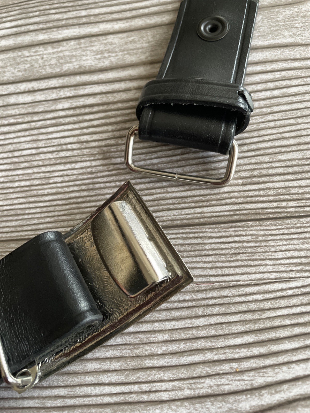 COCKEYSVILLE A. HATCH Belt Buckle 1.5&Prime; Loop Silvertone Mens Accessory
