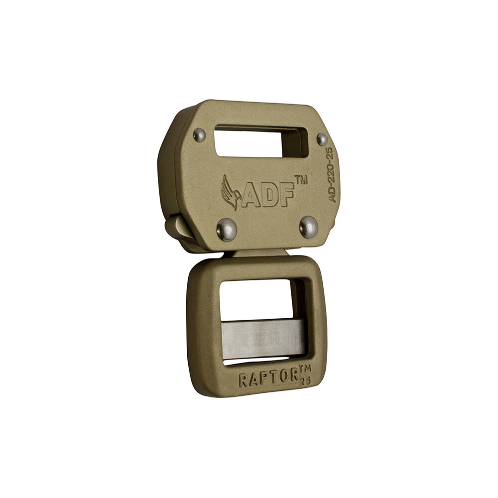 RAPTOR™ 1  » BUCKLE, military buckle, tactical belt package (made in USA)
