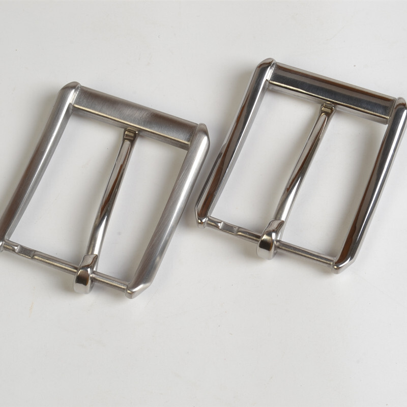 1x DIY Stainless Steel Single Prong Buckle 40mm Replacement Leather Belt Decor