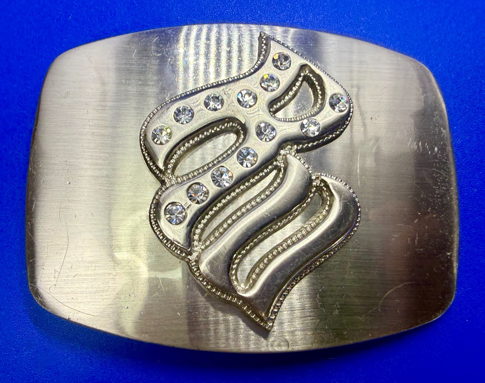 Rocawear with Rhinestone Bling Belt Buckle RW Hip Hop Fashion Vintage 2000s Y2K