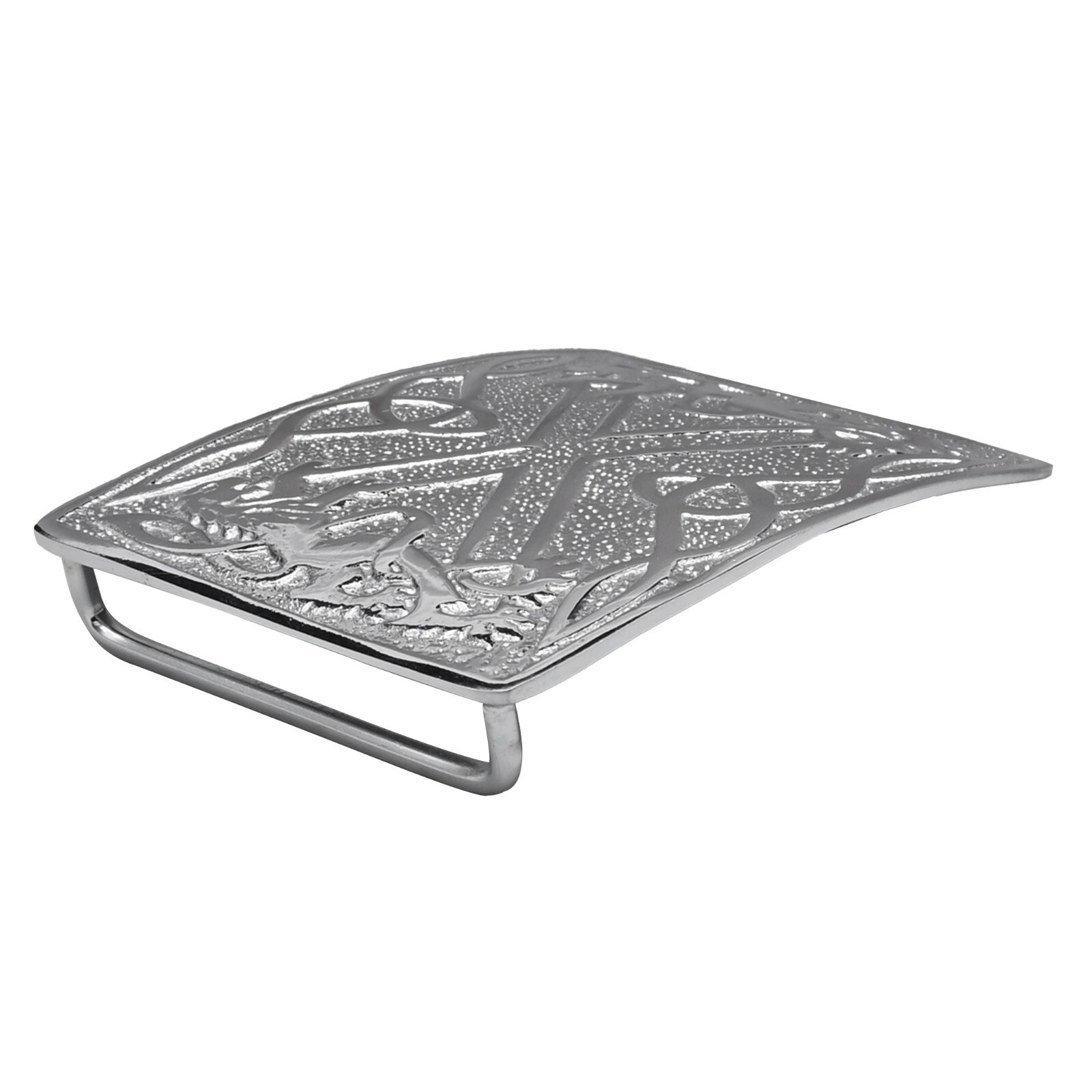 Traditional Scottish Men Kilt Belt Buckle Saltire & Lions Rampant Belt Buckle
