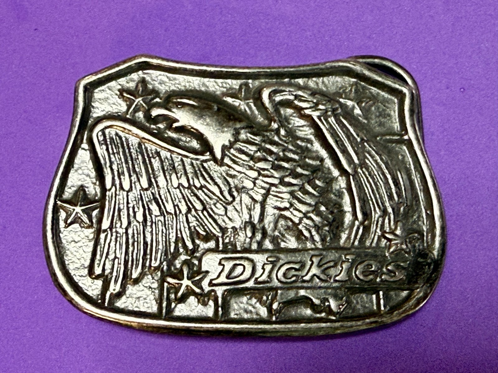 Dickies Clothing Apparel Company American Bald Eagle Promotional Belt Buckle