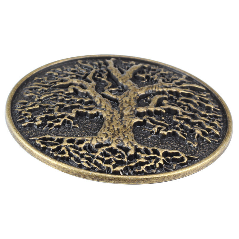 Tree of Life Belt Buckle Western Cowboy Motorcycle Riding Belt Buckle