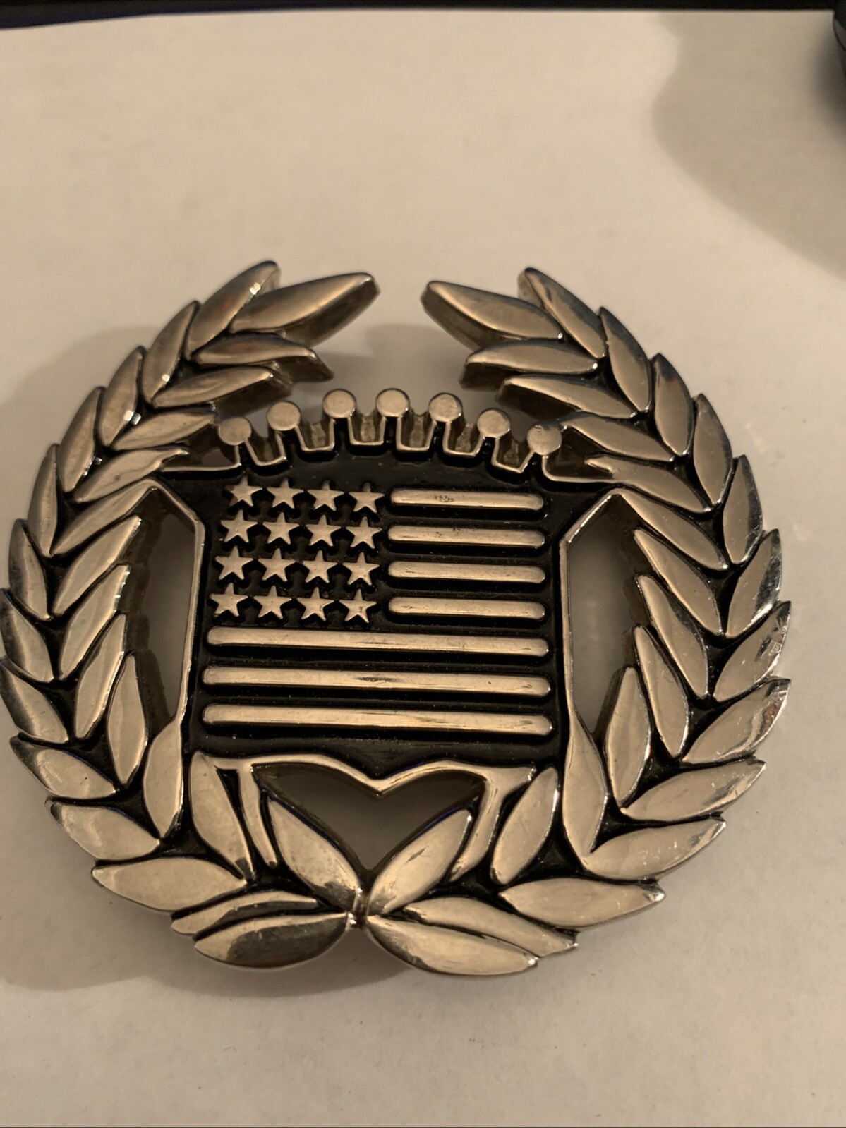 Belt Buckle Stars & Stripes