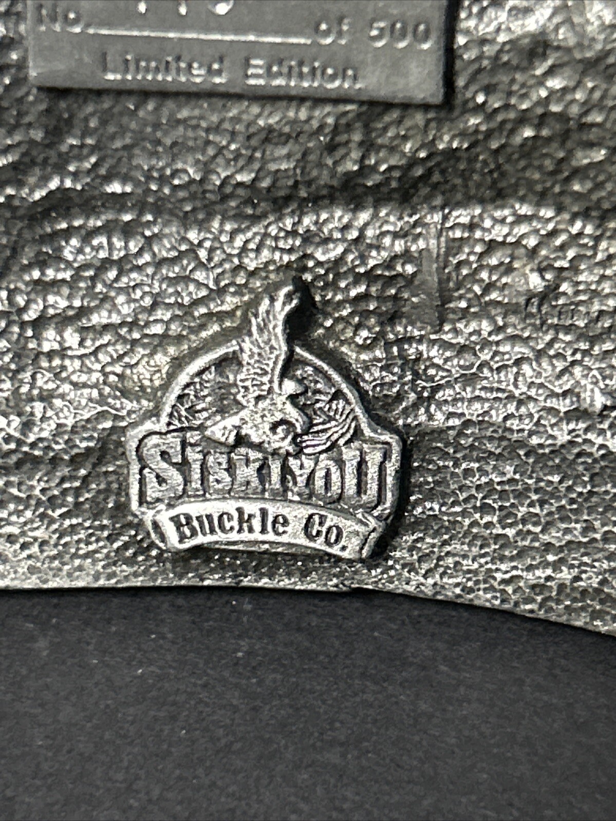 1992 Siskiyou Thousand Trails NACO Limited Edition 143 Of 500 Belt Buckle