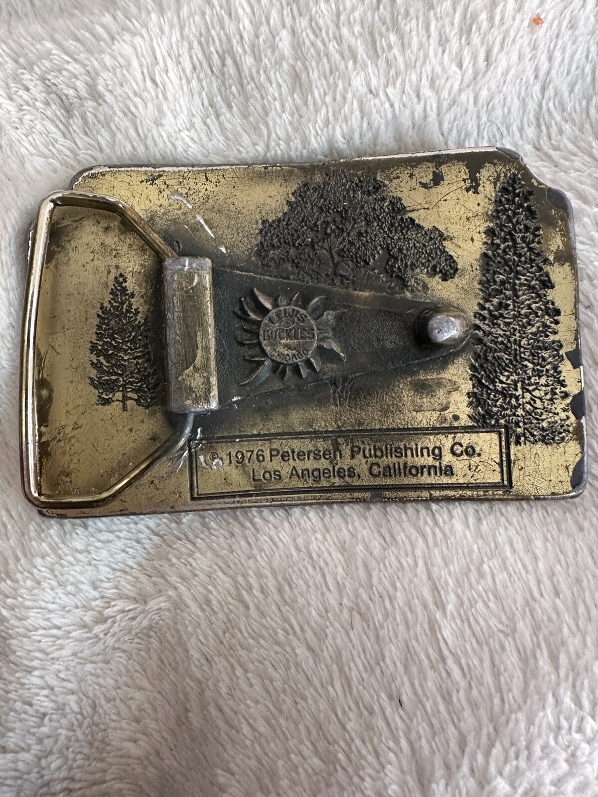 1976 Brass Belt Buckle Hunting Protect America’s Hunting Heritage 3.5&Prime; See Pics