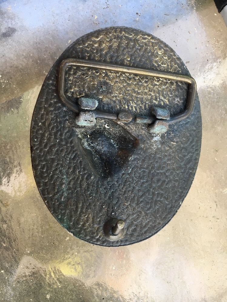 SMITH TOOL Division of Smith International Inc Brass Drill Bit Belt Buckle Vtg