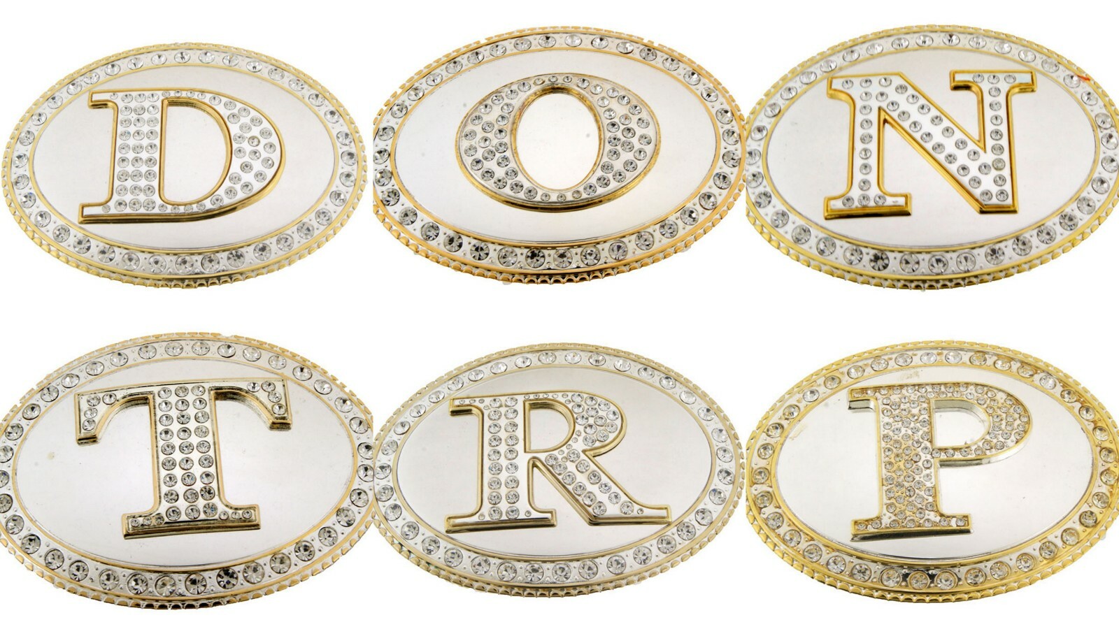 Initial Letter A to Z Gold Silver Metal Mens Belt Buckle Western Rodeo Cowboy