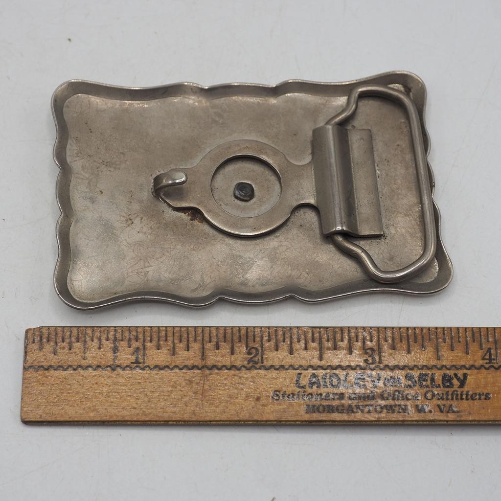 Belt Buckle Western Theme Horse Saddle