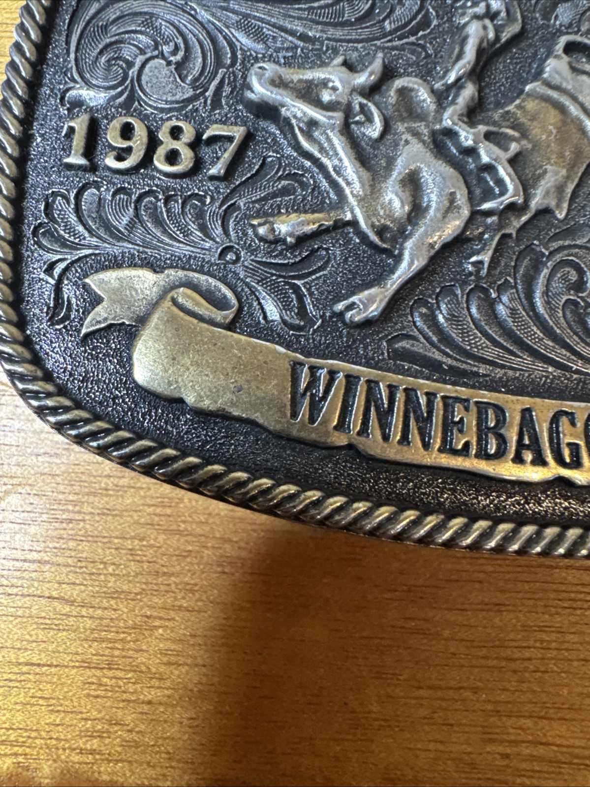 Montana Silversmiths Unisex Dale Brisby 1987 Trophy Belt Buckle A801DB