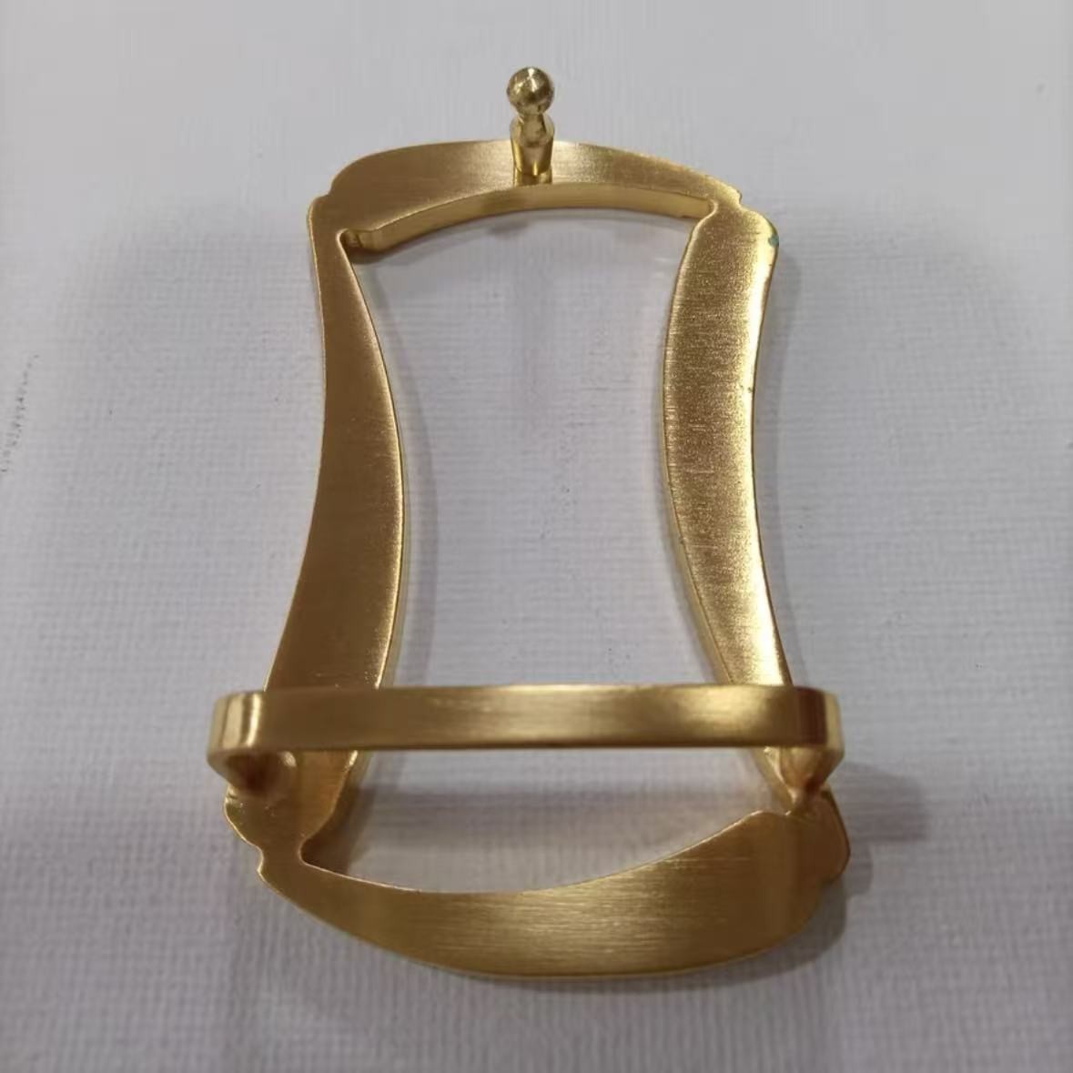 Ferragamo Men&rsquo;s Classic Gold Brushed Copper Belt Buckle fits 3.5cm wide Belts