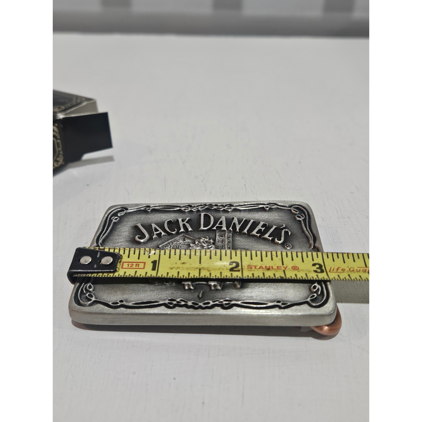 Jack Daniel&rsquo;s 2006 « Scenes from Lynchburg » Collectible Belt Buckle, Original Box